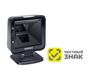 Сканер штрих-кода 2D стационарный Mindeo MP8600,USB, черный